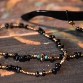 May club -【SunKu】Onyx Beads Eyewear Holder